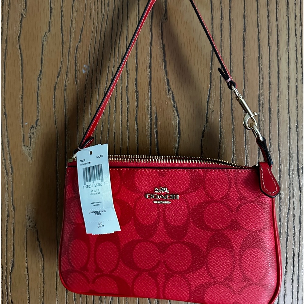 New coach purse with tags , beautiful color
